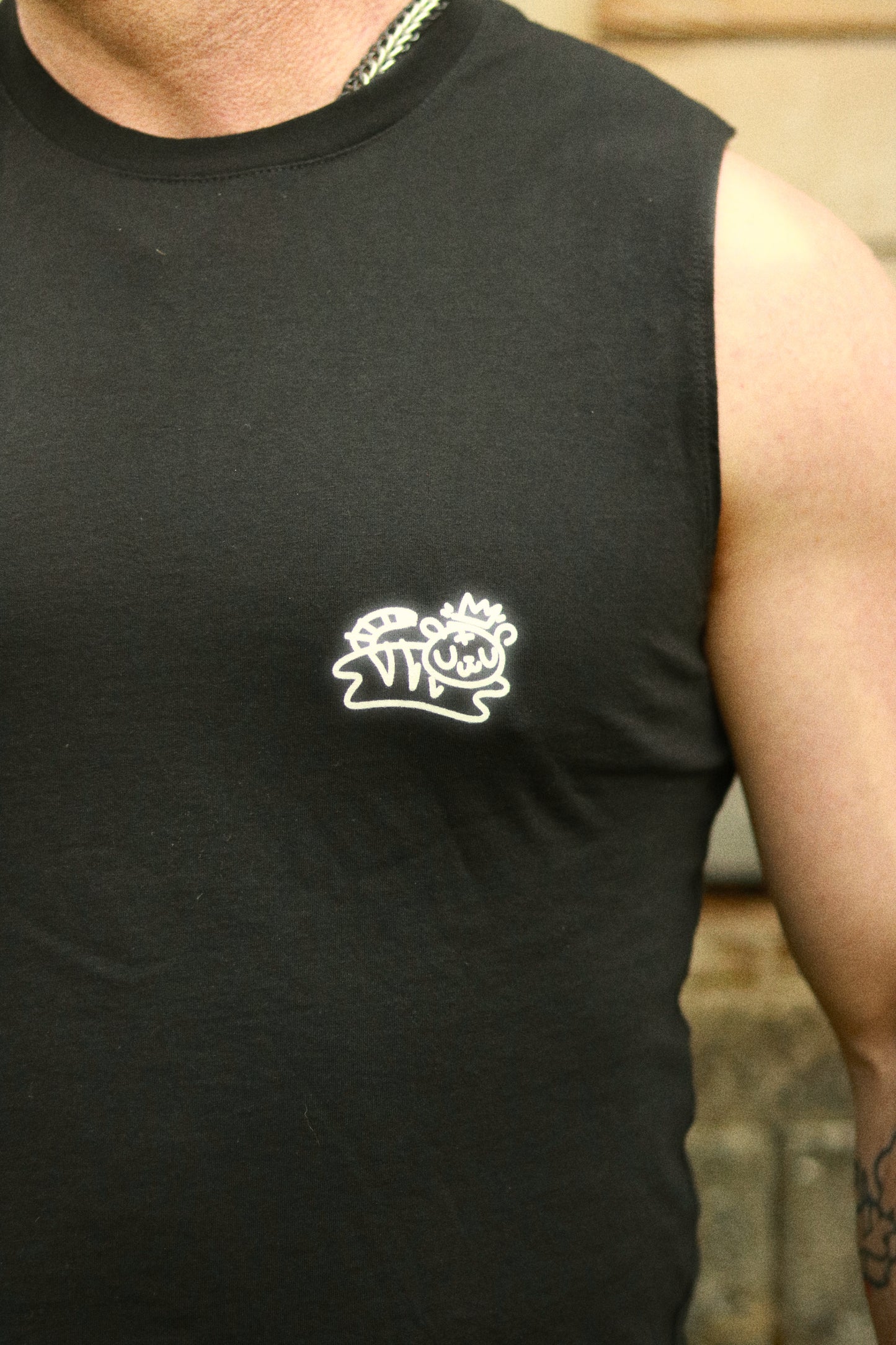 close up of leaping tiger bolt-wear logo